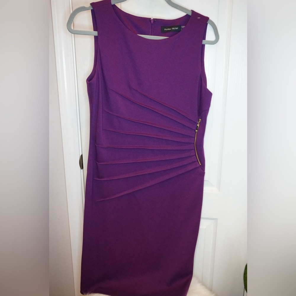 Ivanka trump purple dress
